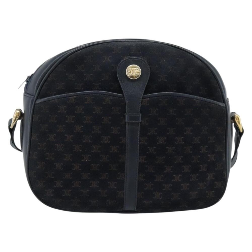 Celine Macadam Shoulder Bag Blue